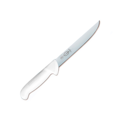 Cuchillo para deshuesar hoja ancha 15cm ergo grip blanco