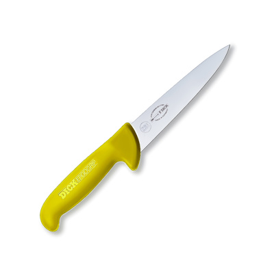 Cuchillo para deshuesar hoja ancha 15cm ergo grip amarillo